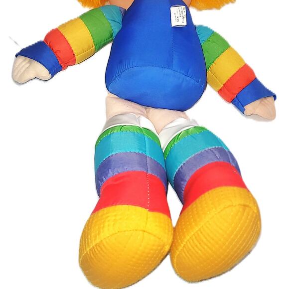 20" Large Vintage 1983 Rainbow Bright Doll Stuffy W/O Dress Hallmark Mattel #10 - Picture 10 of 13